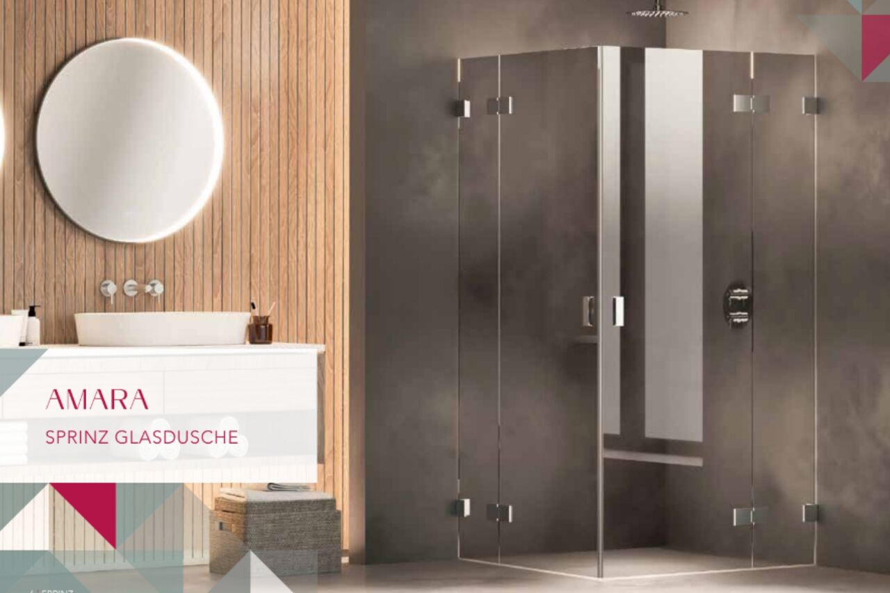 AMARA: Design-Dusche mit Leichtigkeit und Präzision AMARA: Design-Dusche mit Leichtigkeit und Präzision