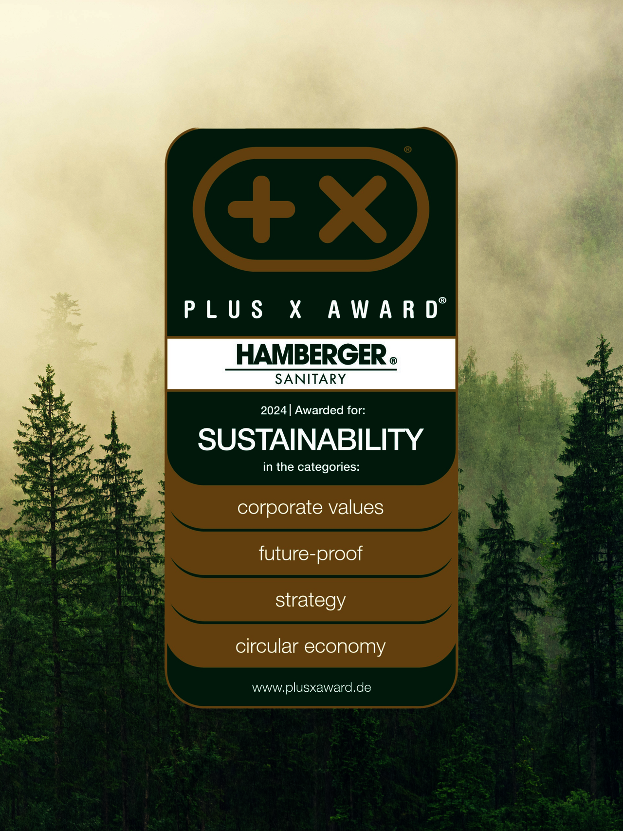 Hamberger Sanitary: PLUS X Award