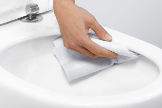 VB TWISTFLUSH Hygiene Splash Bad