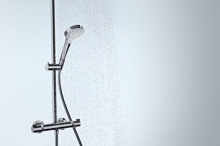Kachel HansgroheCromaSelect S 180 Showerpipe Ambience