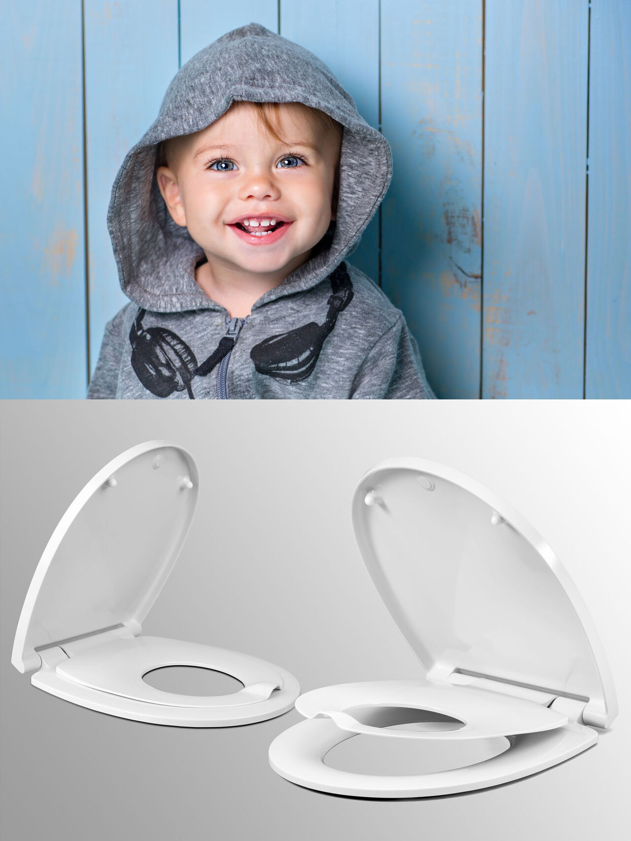 Hamberger Comino WC-Sitz mit Kindereinsatz Hamberger Comino WC-Sitz mit Kindereinsatz