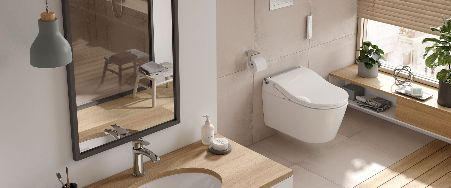 TOTO TCF802C2G Washlet RW Splash Bad