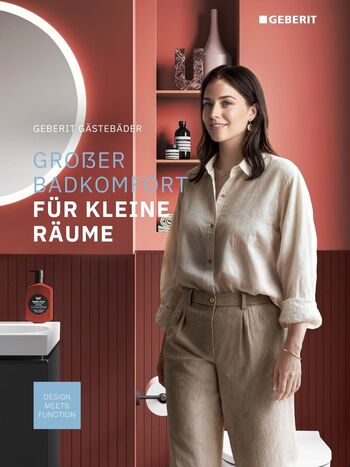 SPLASH Bad Geberit Gaestebad Broschuere Titel