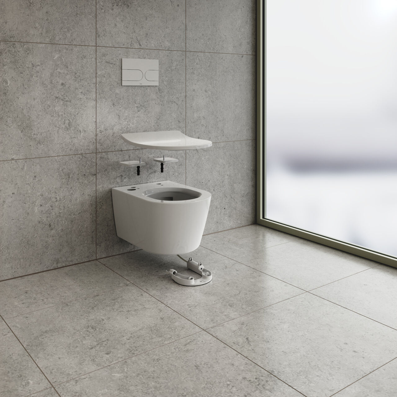 TOTO WC RP mit WASHLET Upgrade
