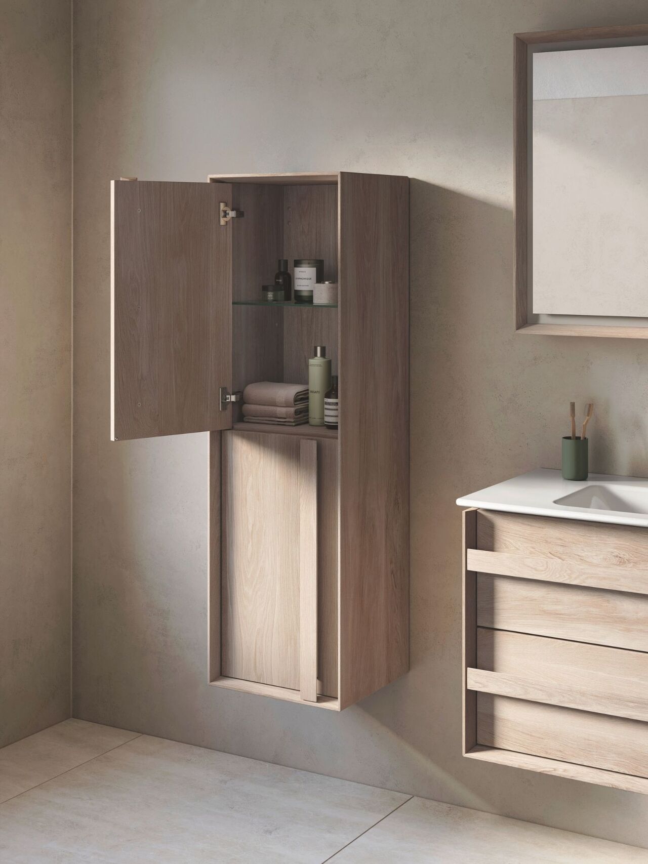 Duravit Ocavo: Nachhaltige Badmöbel aus Massivholz
