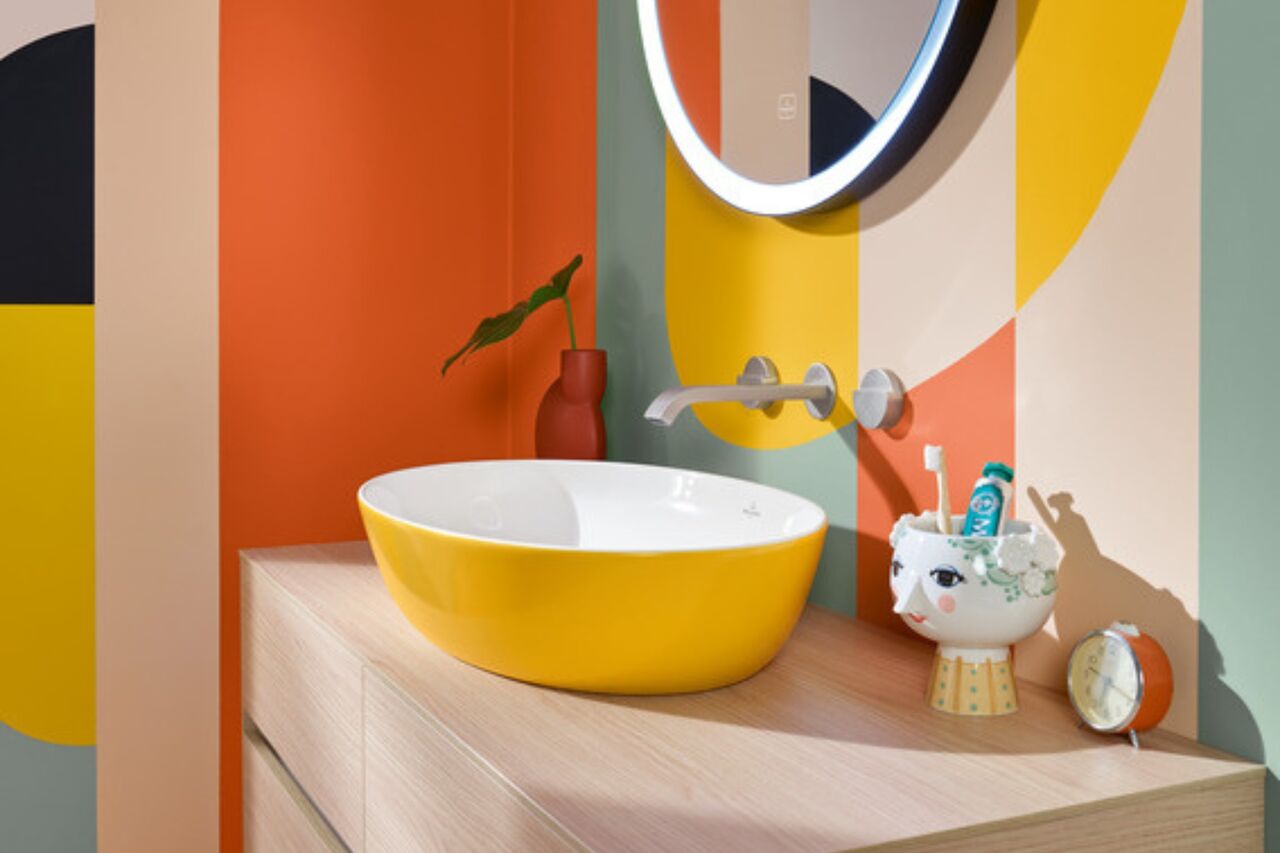 Villeroy & Boch Artis Aufsatzwaschtisch: farbige Leichtigkeit für neue Energie