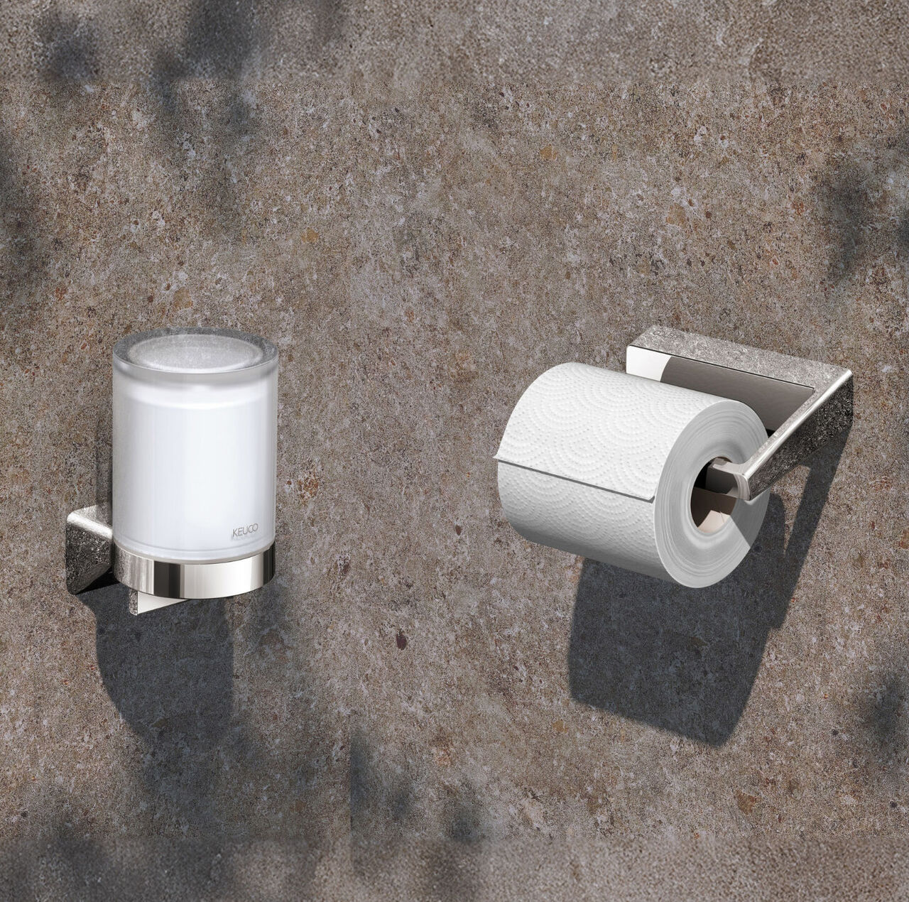 1 X ACCESSOIRE-SET AVENO VON KEUCO 1 X ACCESSOIRE-SET AVENO VON KEUCO
