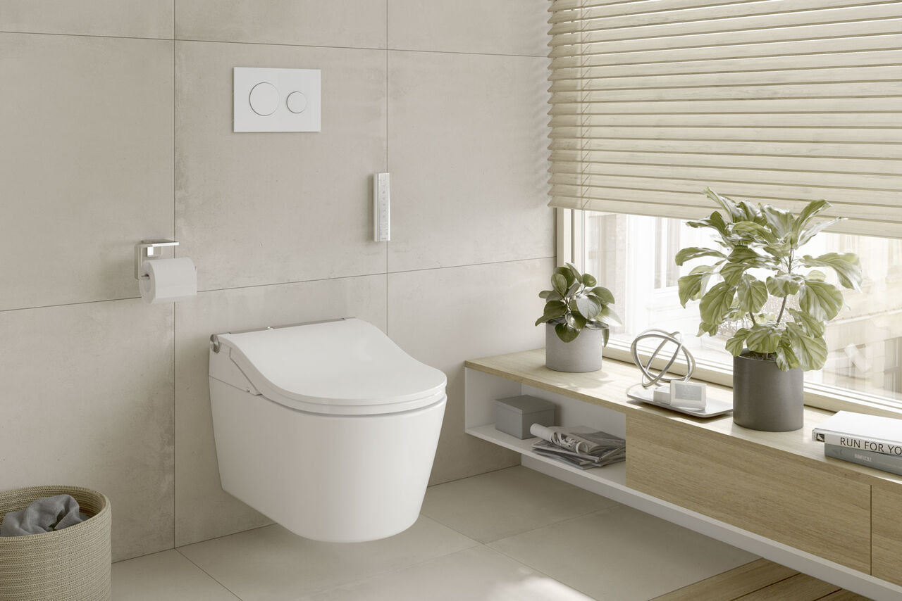 Dusch-WC Washlet RX und SX von TOTO Europe 