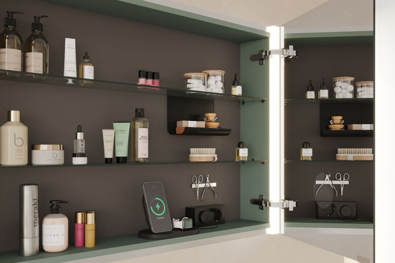 SPLASH Bad Heibad Spiegelschrank 9