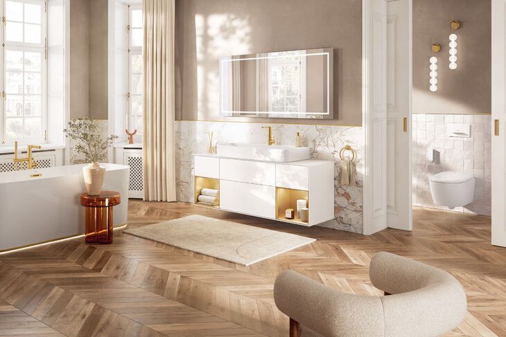 SPLASH Bad Villeroy Boch Dusch WC Supreo Supreo Select Tivo  10