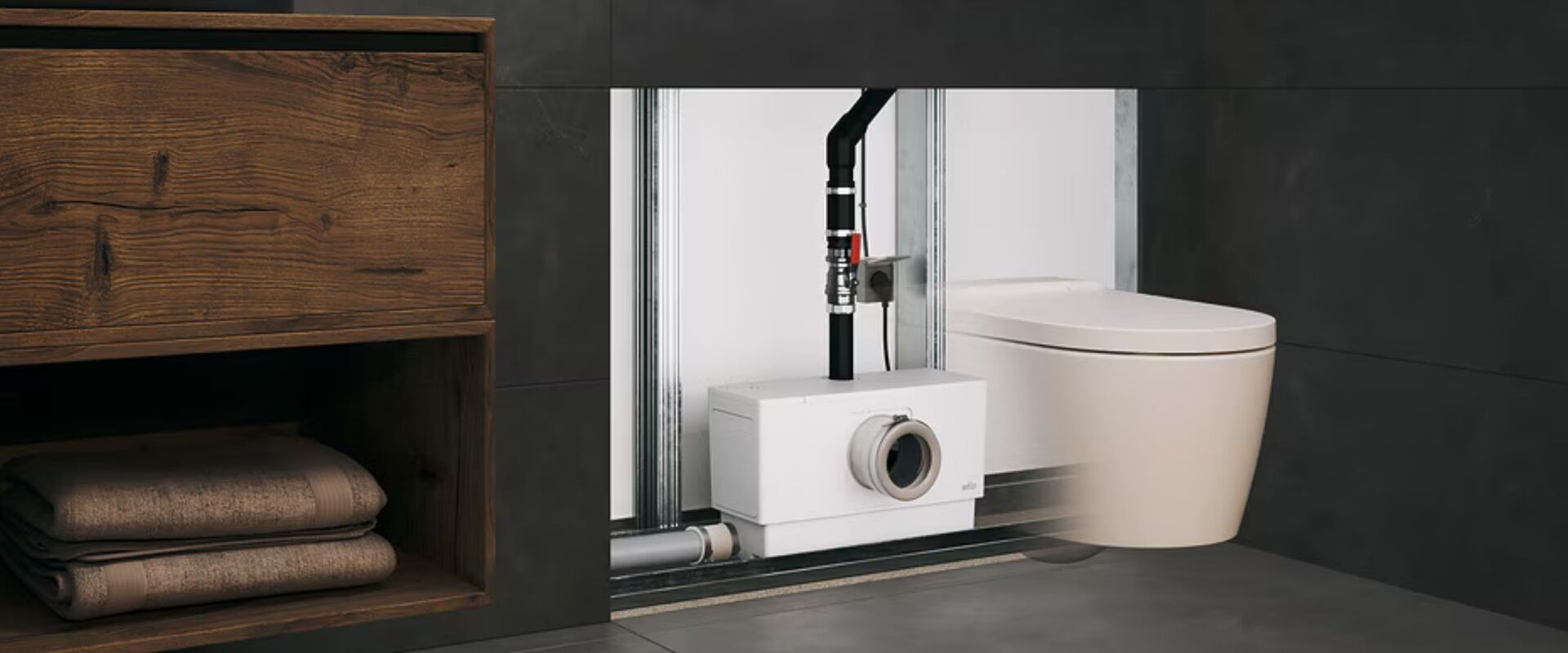 SPLASH Bad Wilo DrainLift MINI Serie Hebeanlage 7
