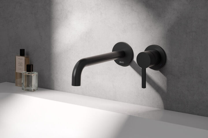 SPLASH Bad KEUCO PLAN blue Wandauslaufarmatur 1