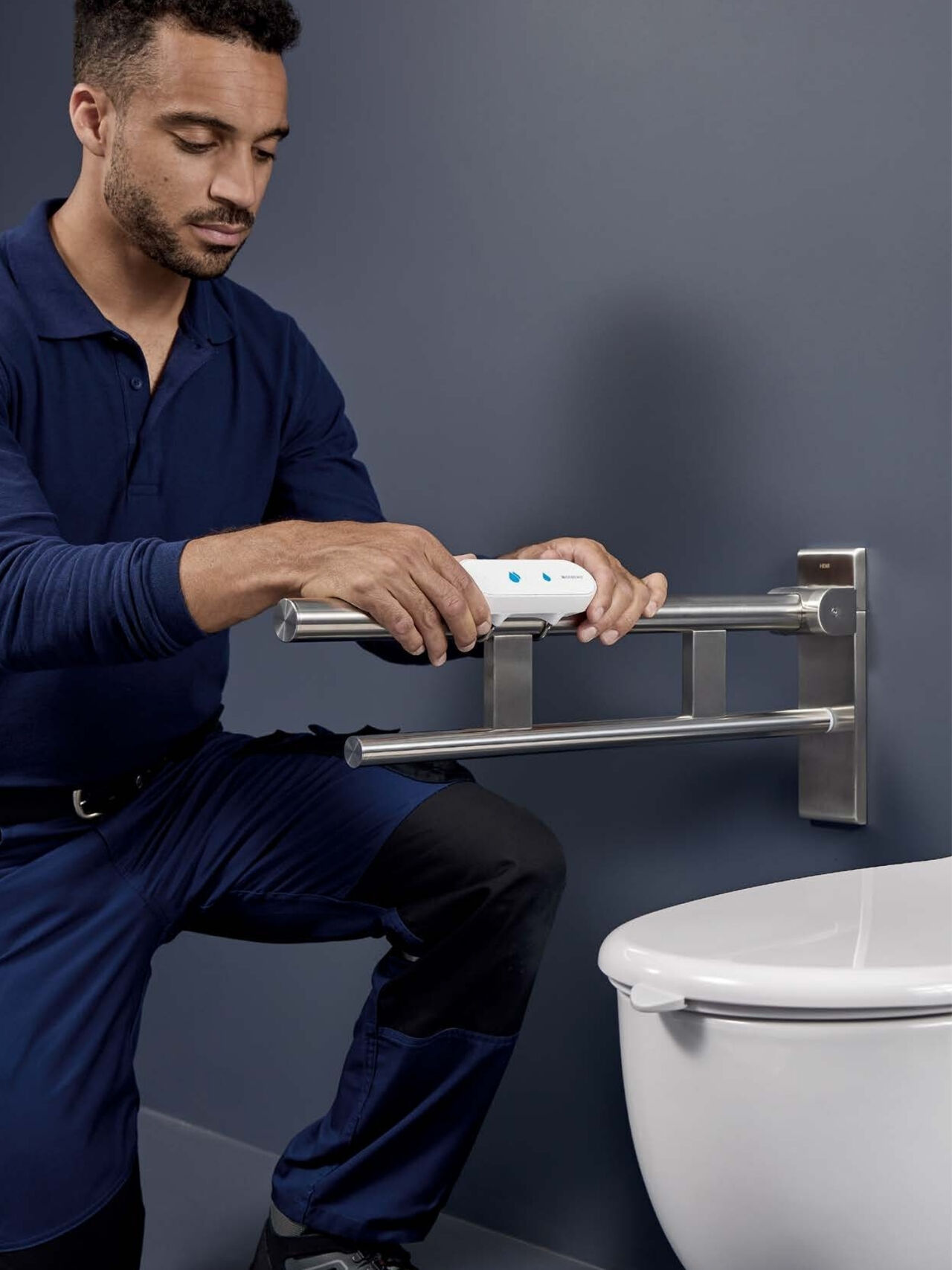 Geberit Fernbetätigung, Spülen bequem per Bluetooth