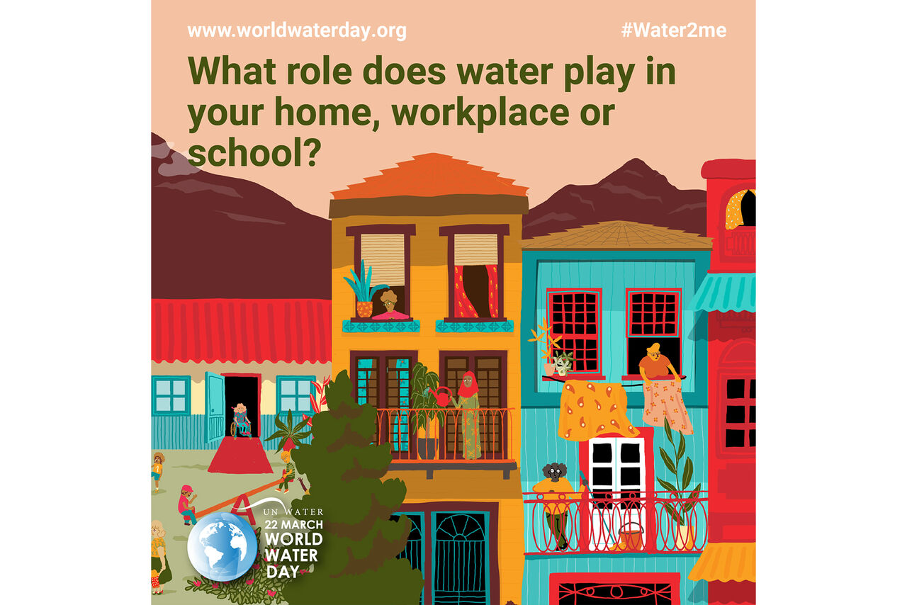 Weltwassertag World Water Day 2021 Splash Bad Home
