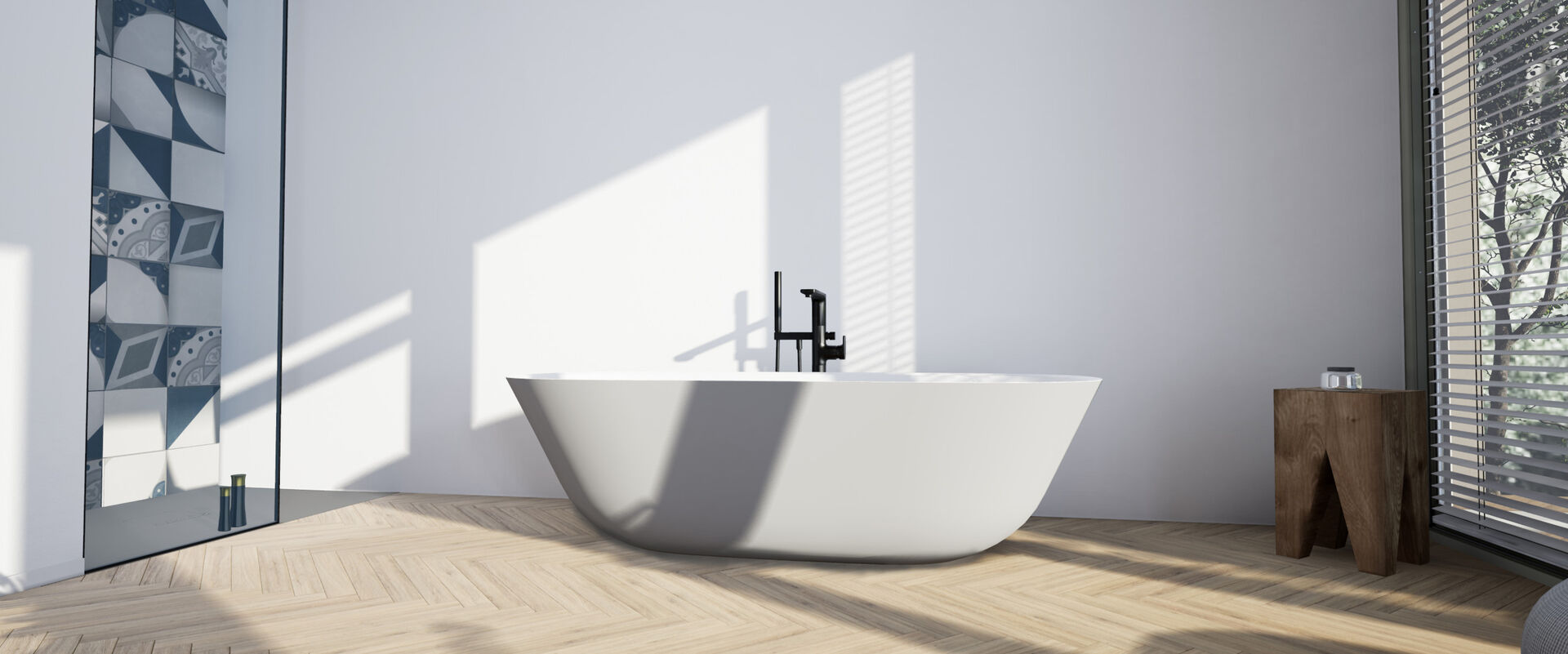 SPLASH Bad Villeroy Und Boch Theano Badewanne Grey