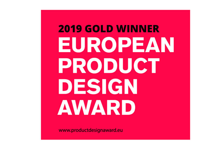 Logo European Product Design Award auf Splash Bad