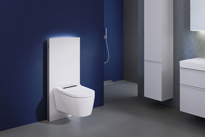 Geberit AquaClean Sela Monolith Splash Bad