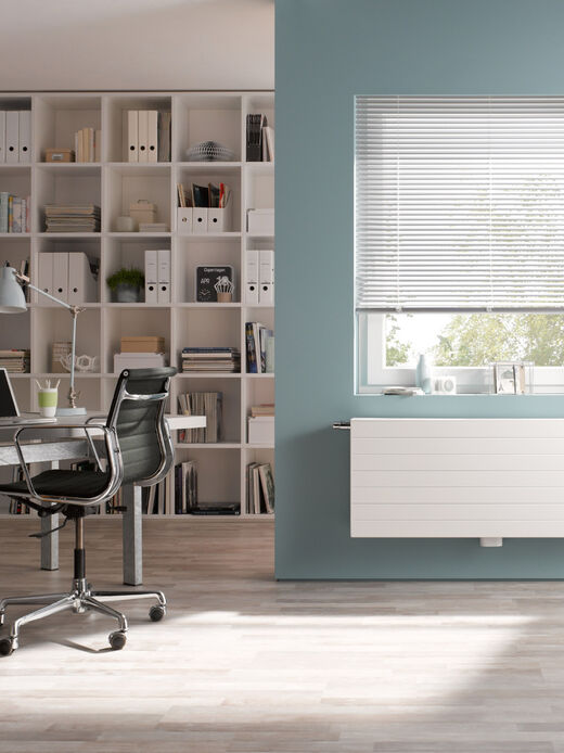 Wohlfuehlklima Stayathome Kermi Therm X2 Flachheizkoerper Line Ventil Buero