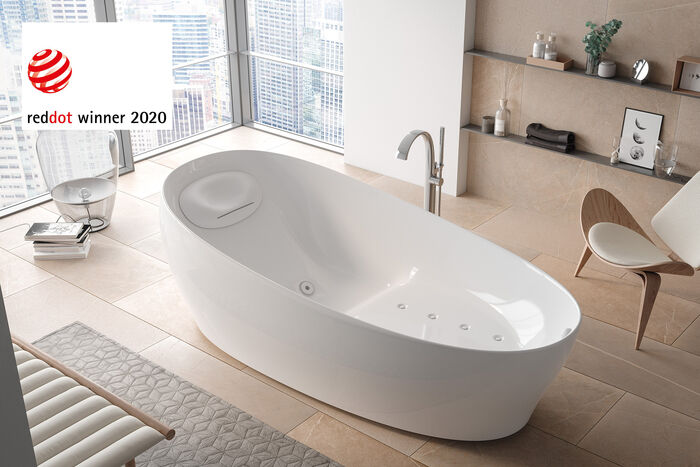 Toto Floatation Tub Freistehende Badewanne Red Dot Award 2020