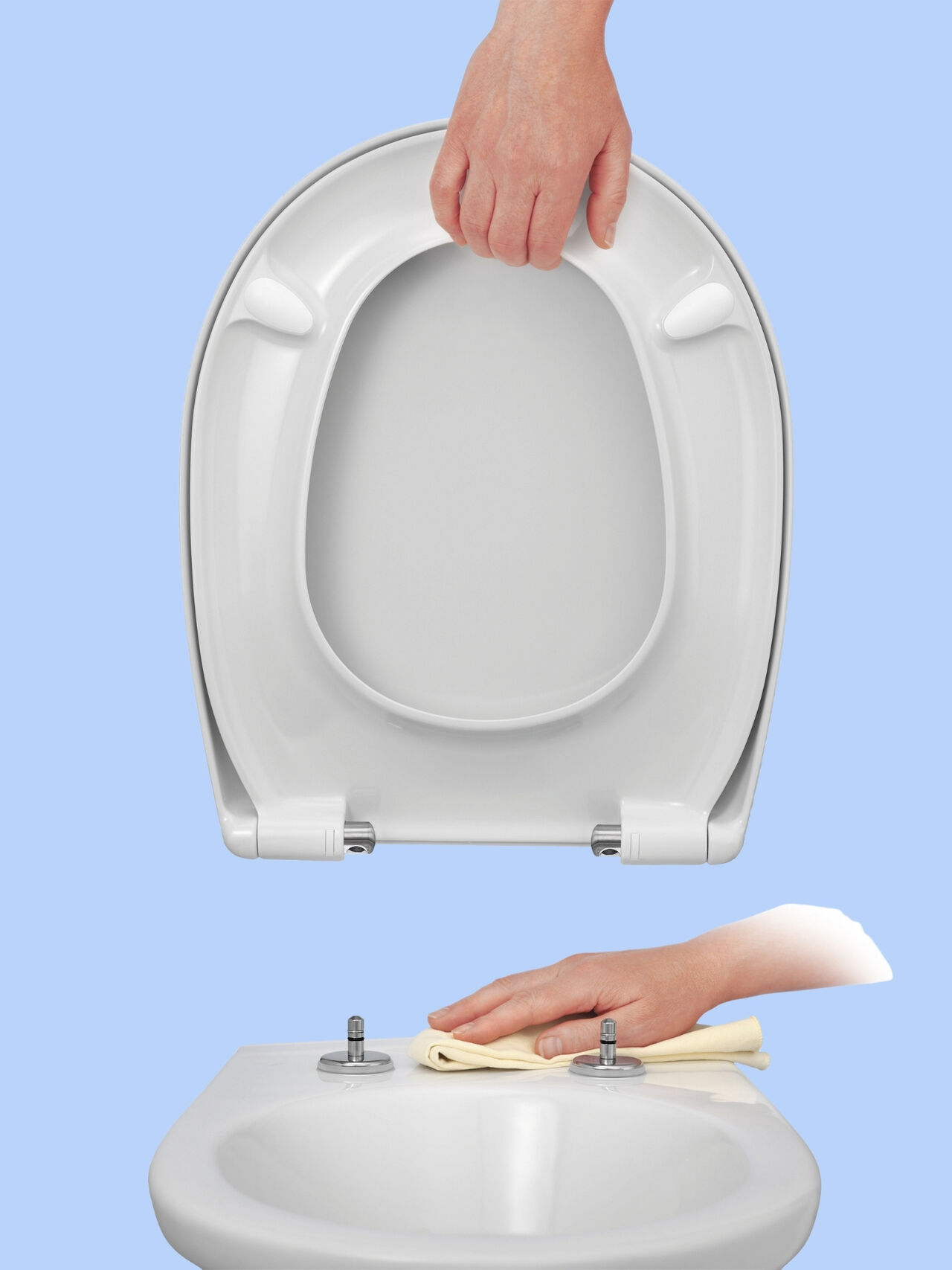 Haro Hamberger TakeOff®: WC-Sitz abnehmen für mehr Hygiene