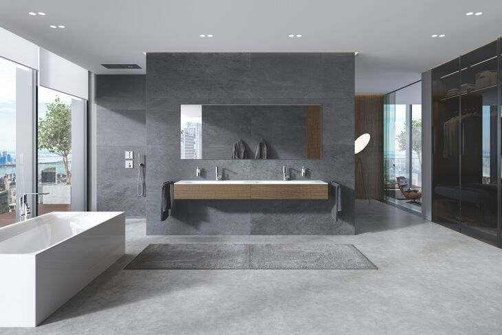 Die GROHE SPA Kollektion überzeugt durch eine Neuauflage der GROHE Allure Armaturserie und zwei individuell anpassbare Dusch-Highlights.