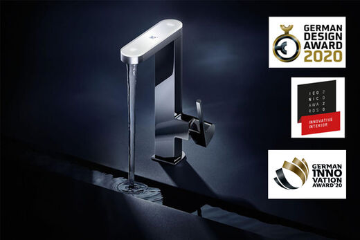 GROHE Plus Grohe Plus Armatur German Design Award 2020 Logo