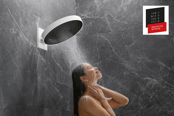 Hansgrohe Rainfinity Iconic Award 2020 Splash Bad