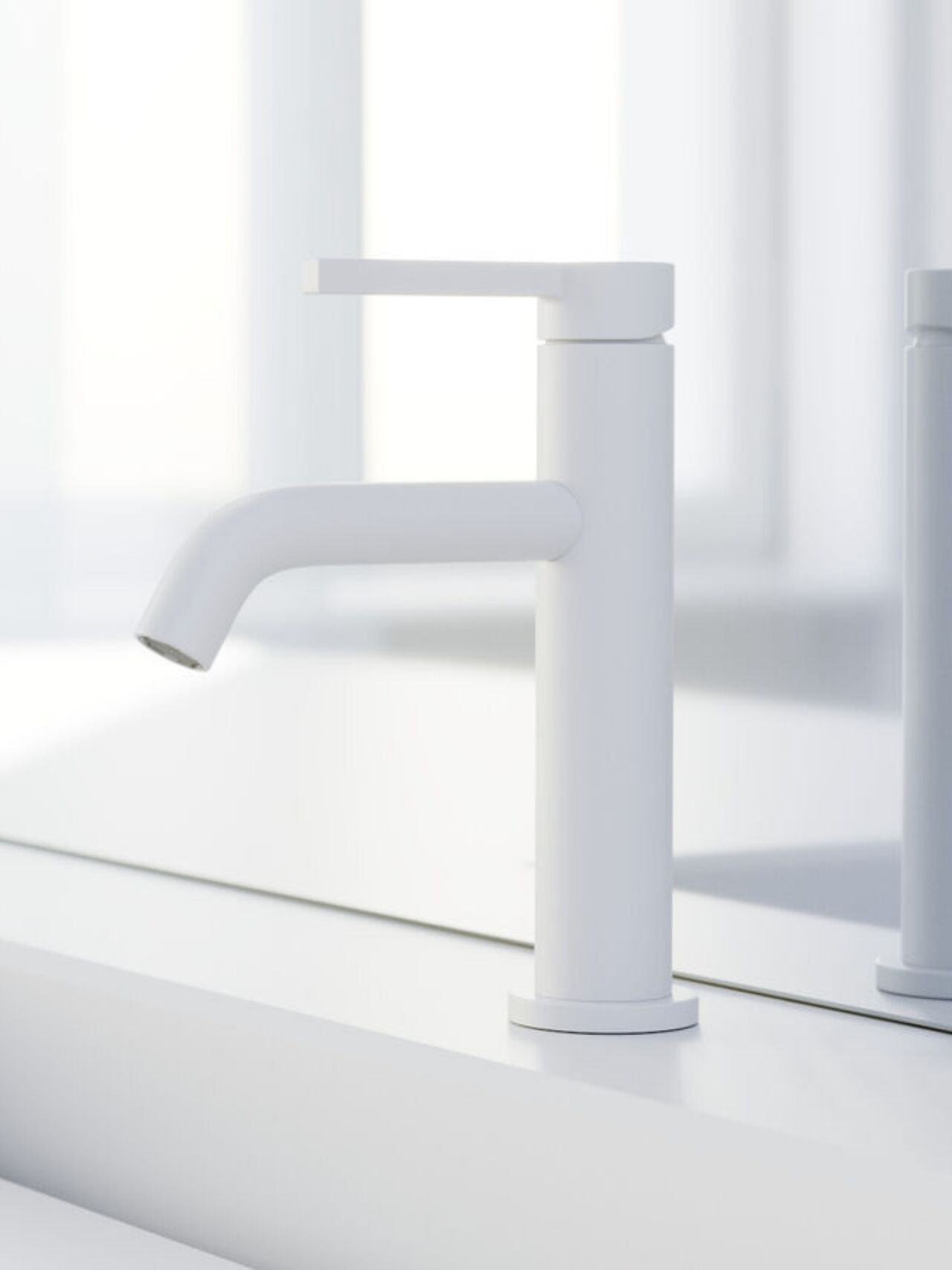 KLUDI NOVA FONTE Pura: Skandinavische Klarheit in Weiß