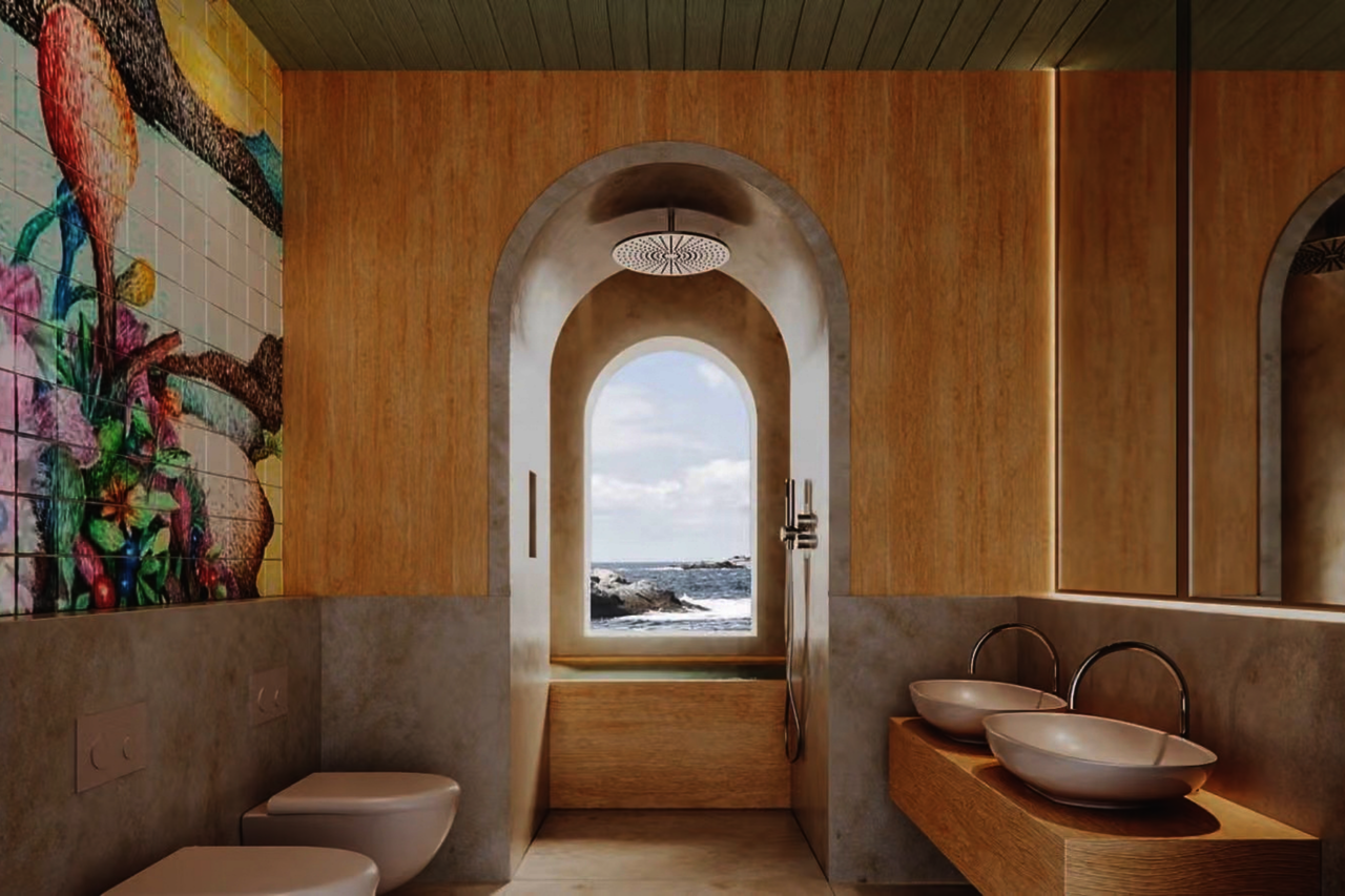A bathroom with a view · Schweden