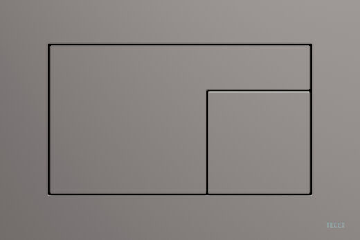 Drückerplatte TECEvelvet Detailaufnahme