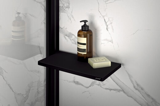 Select Dusche Ablage Gewinnen Splash Schwarz