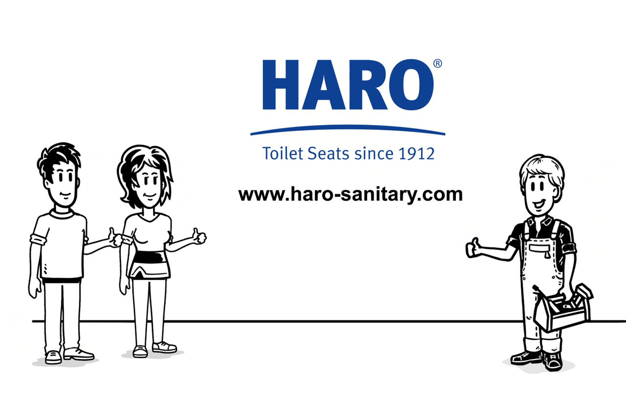 Haro Take off Toilettensitz Comic-Film im Herstellerportrait Splash Bad.