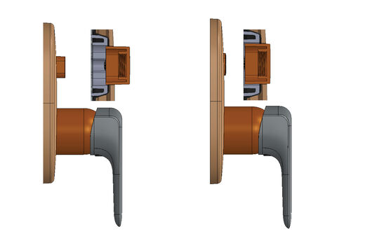 SPLASH Bad KLUDI PUSH SWITCH 8