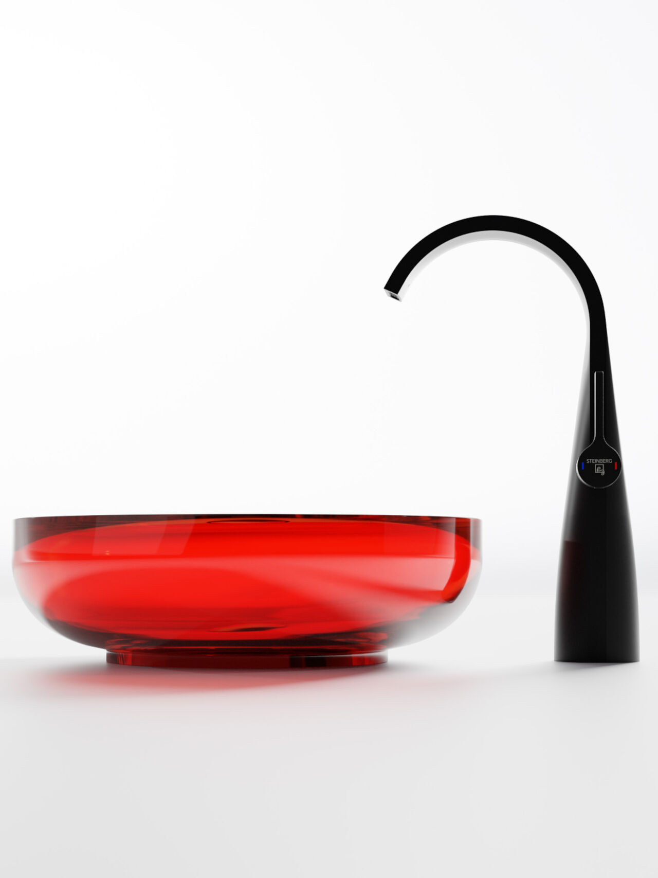 SPLASH Bad Steinberg Polyresin Rubin 2