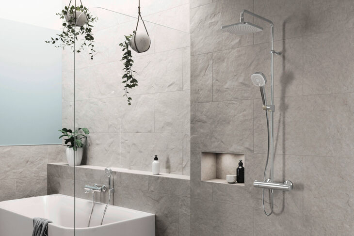 Das elegante Design der HANSMICRA STYLE wird zum optischen Highlight in jedem modernen Badezimmer. 
