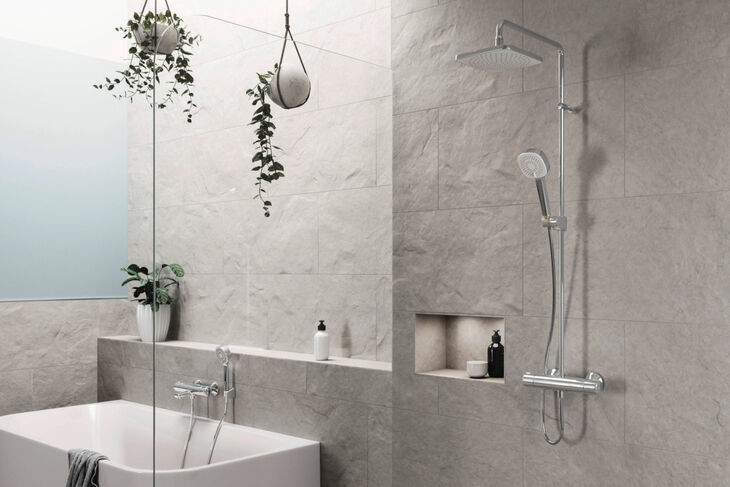 Das elegante Design der HANSMICRA STYLE wird zum optischen Highlight in jedem modernen Badezimmer.