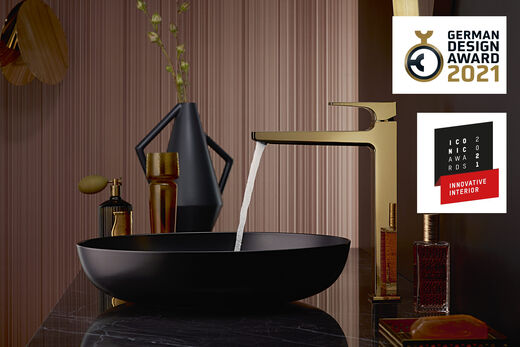 hansgrohe FinishPlus Armatur FinishPlus Hansgrohe German Design Award 2021 Iconic Award 2021