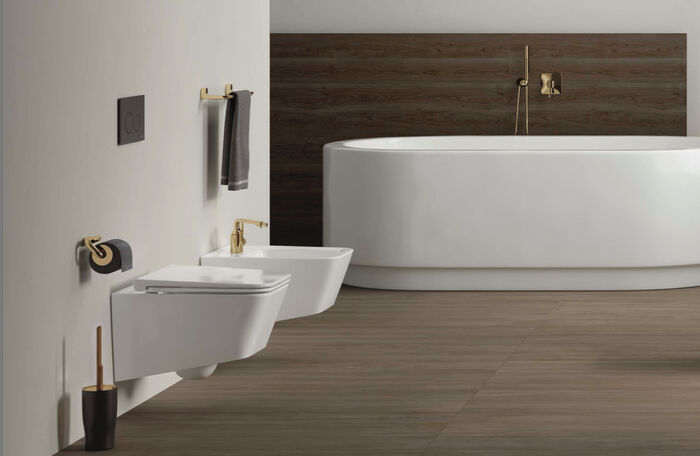 Equal Serie VitrA WC Bidet Wanne Header