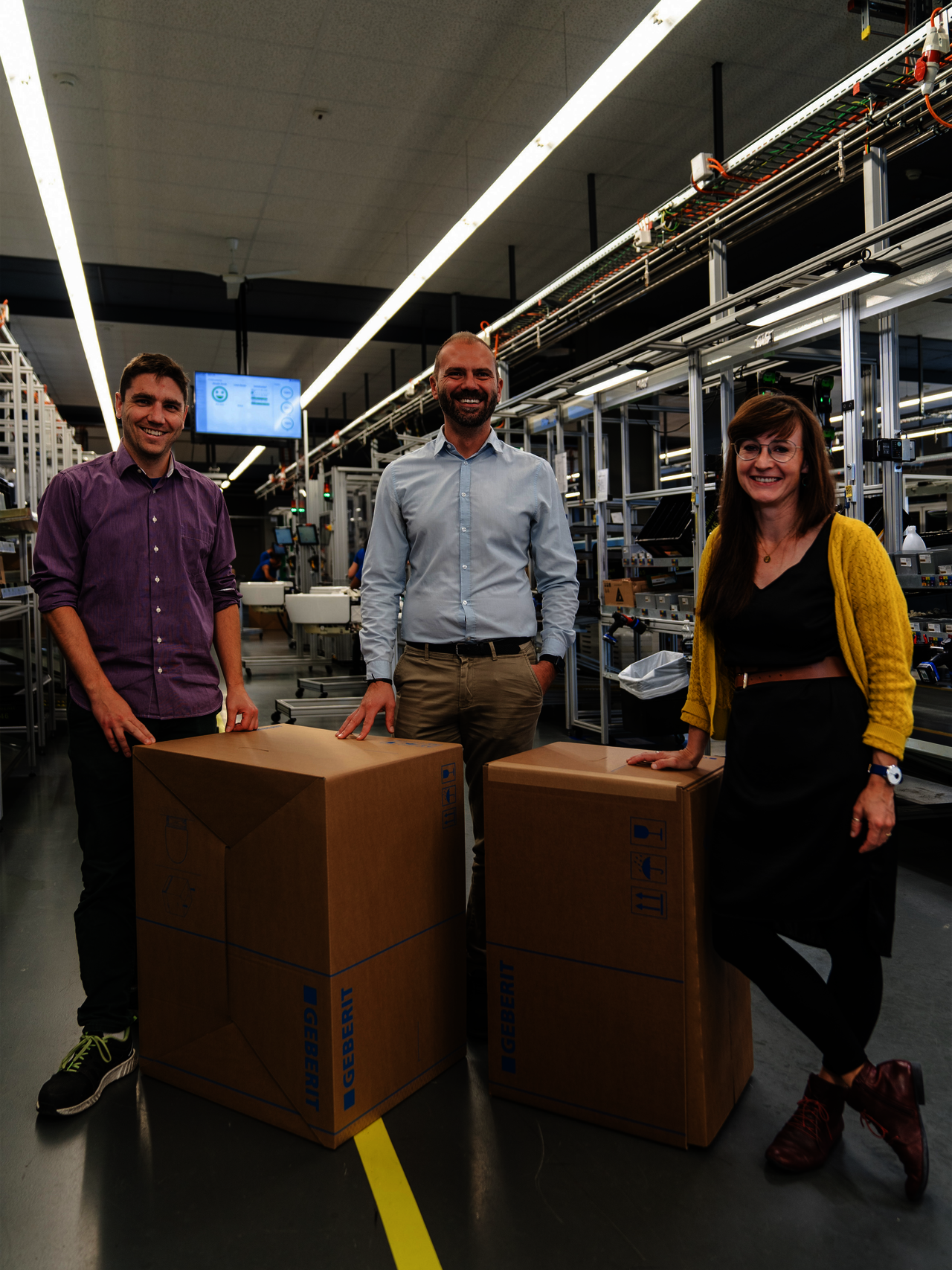 Geberit: Verpackungsmaterial reduzieren und Recyclinganteil erhöhen