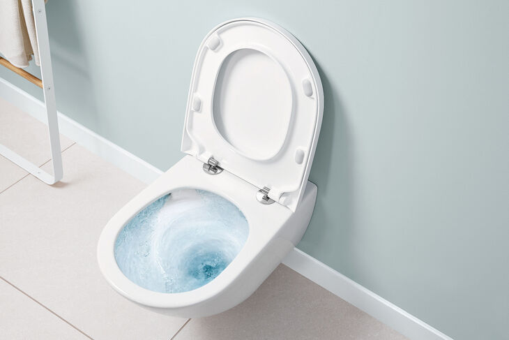 Revolutionäre Twist-Flush-Technologie für das WC der Serie Subway 3.0 von Villeroy&Boch