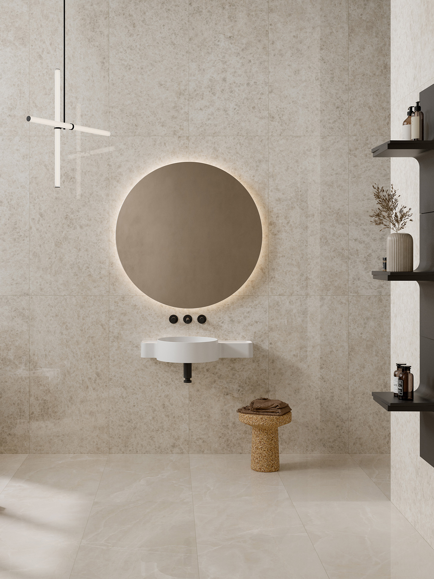 Vitra City Marble Badfliese