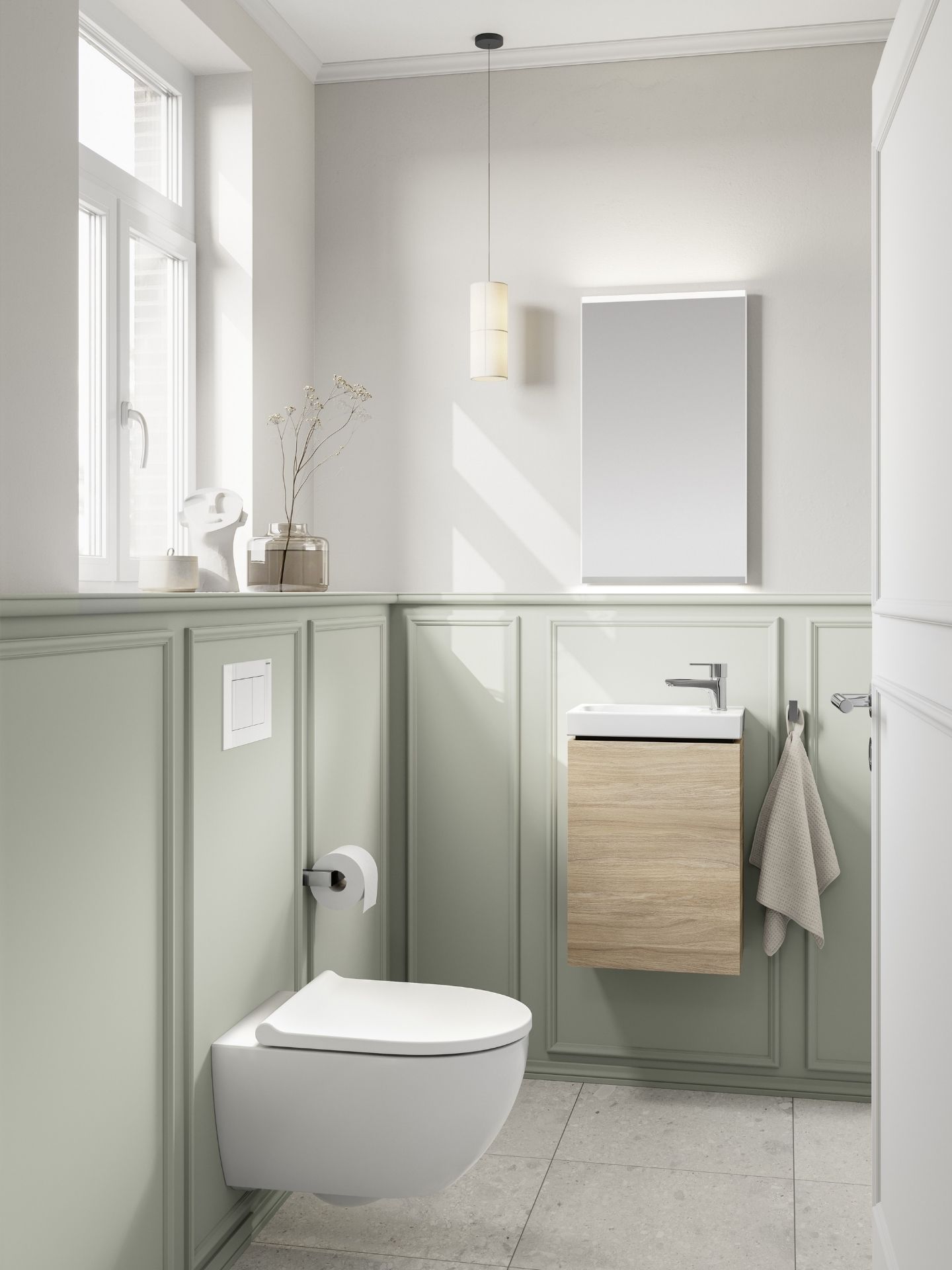 SPLASH Bad Geberit Gaestebad Acanto 09