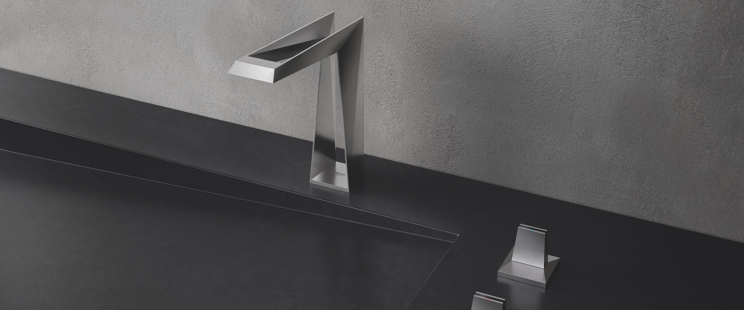 Armatur Icon 3D von GROHE Neue Möglichkeiten der Gestaltung und Konstruktion: die 3D-Armaturen der Serie Icon-3D von GROHE sind besondere Schmuckstücke für Ihr Bad.