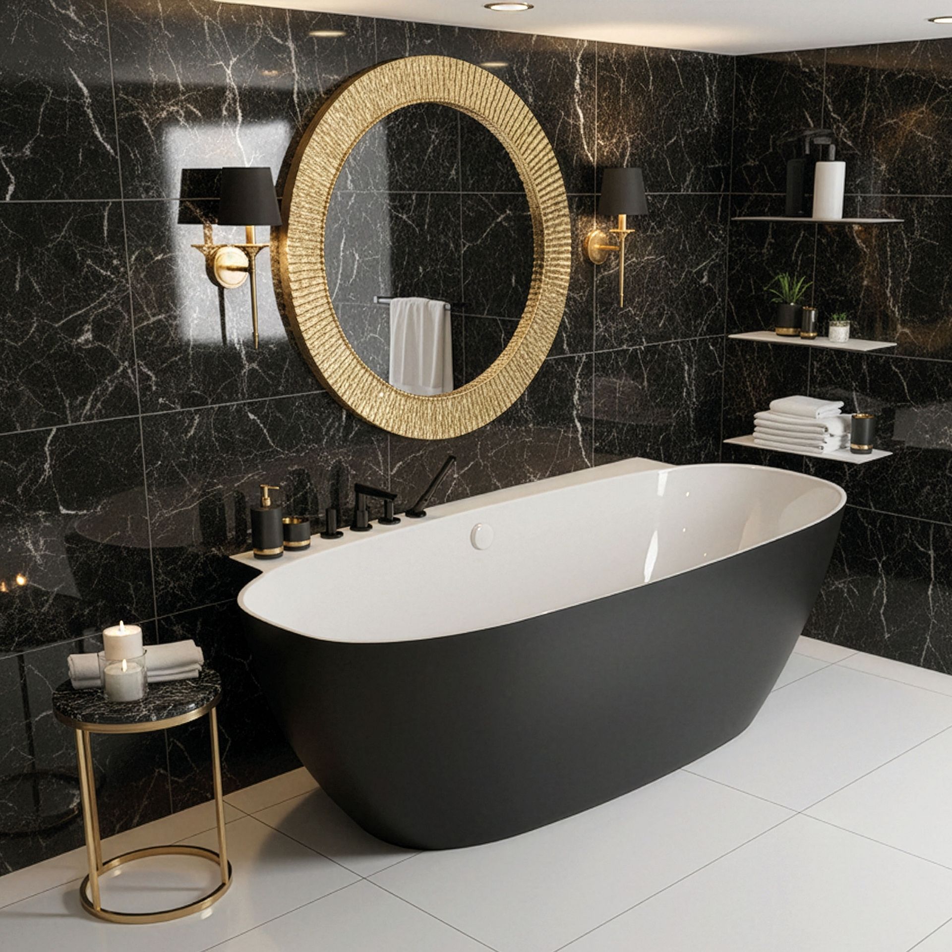SPLASH Bad Hoesch LaBrilliante Black Matt 01