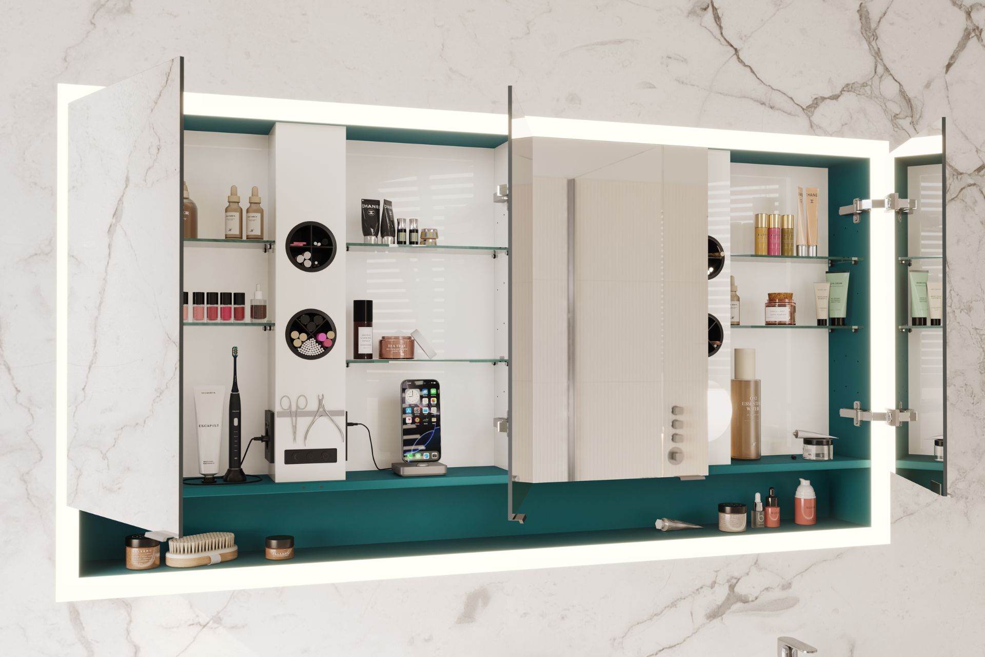 SPLASH Bad Heibad Spiegelschrank 22