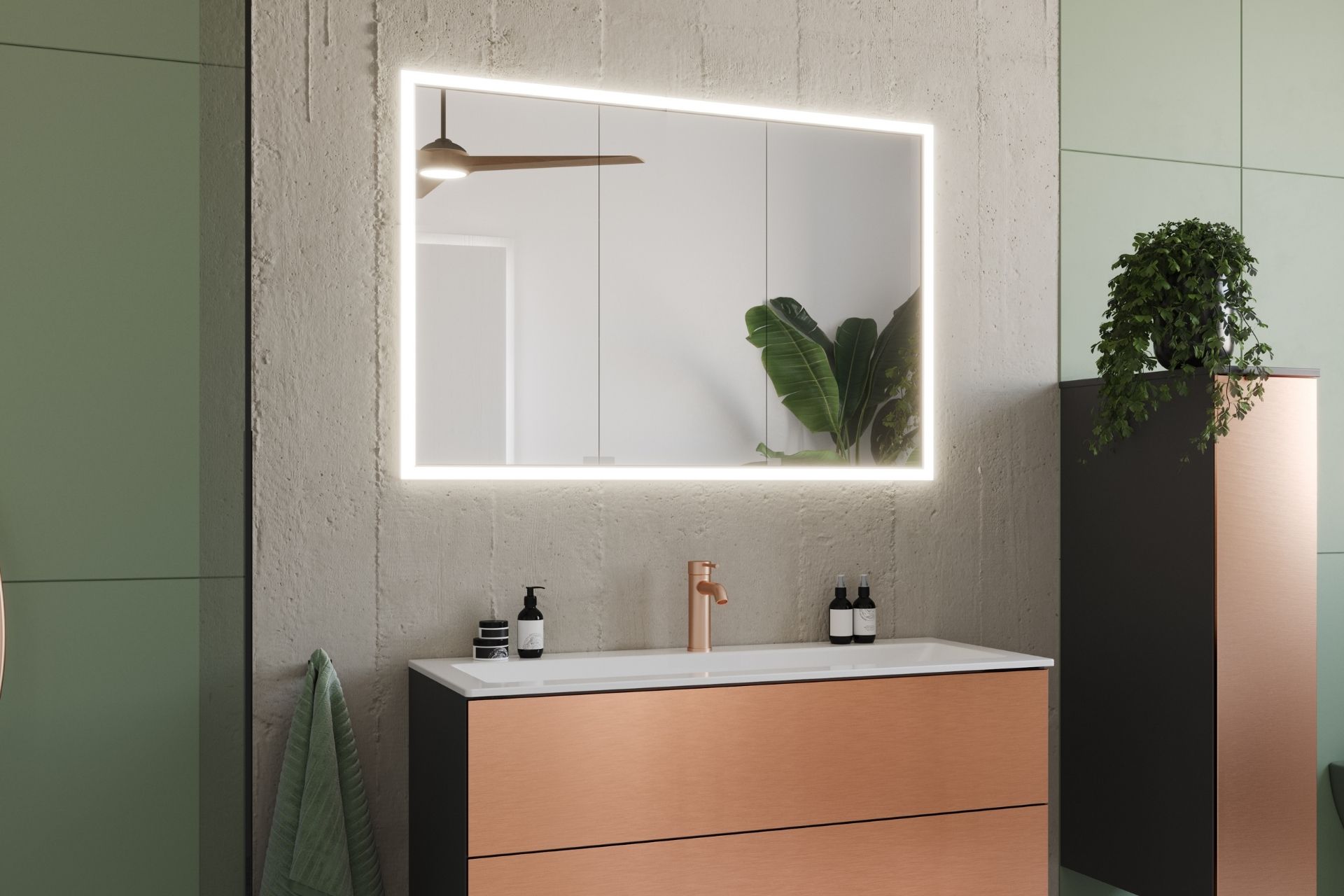 SPLASH Bad Heibad Spiegelschrank 5