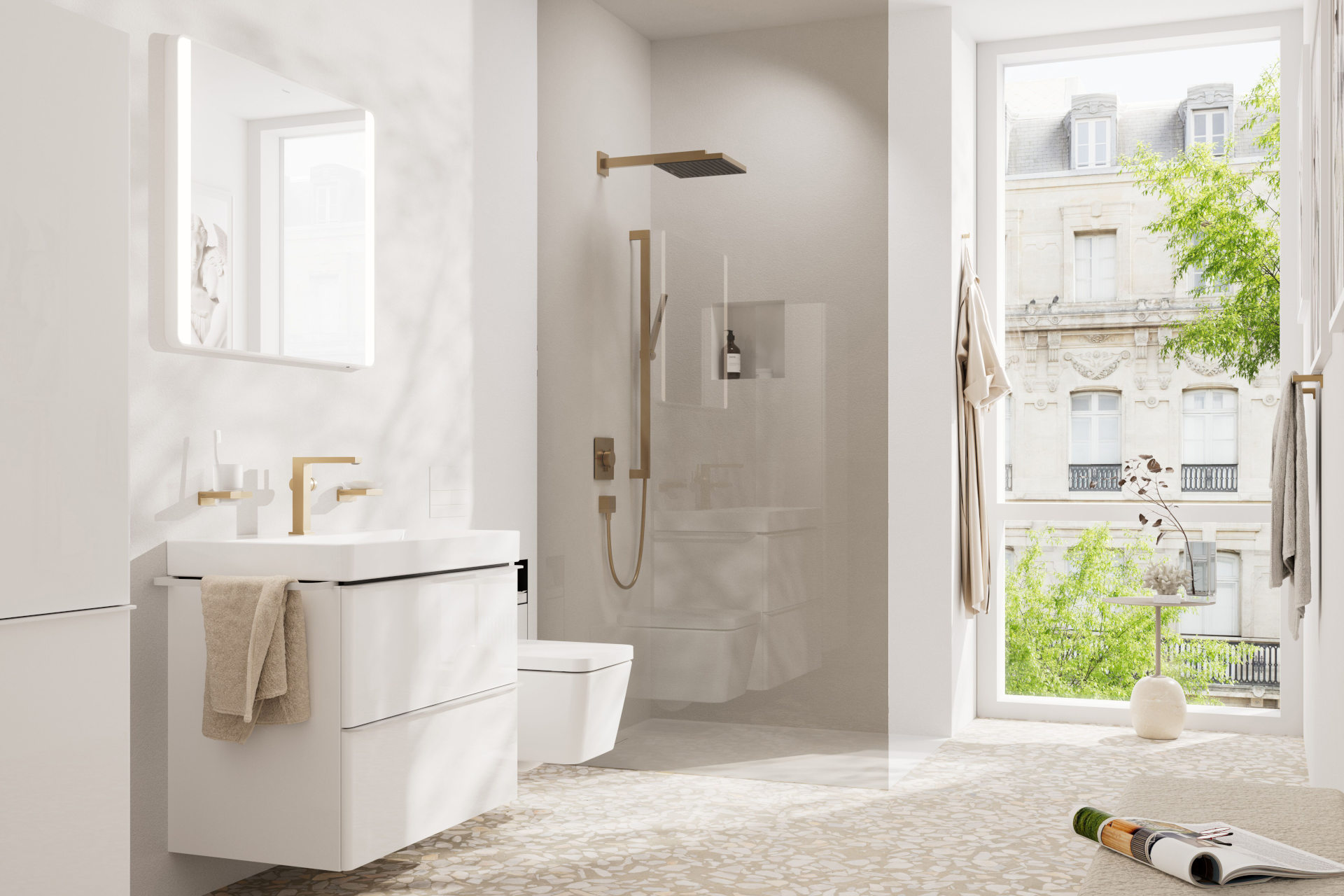 SPLASH Bad Hansgrohe Xarita Lite Spiegel 2