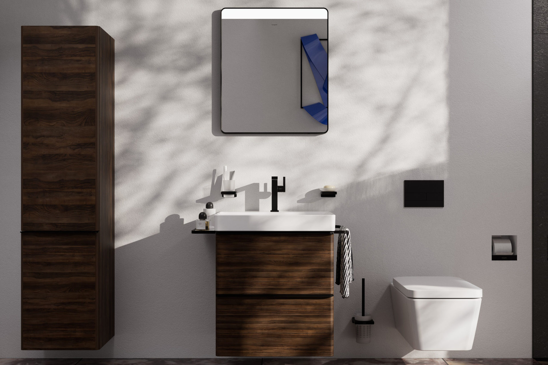 SPLASH Bad Hansgrohe Xarita Lite Spiegel 3