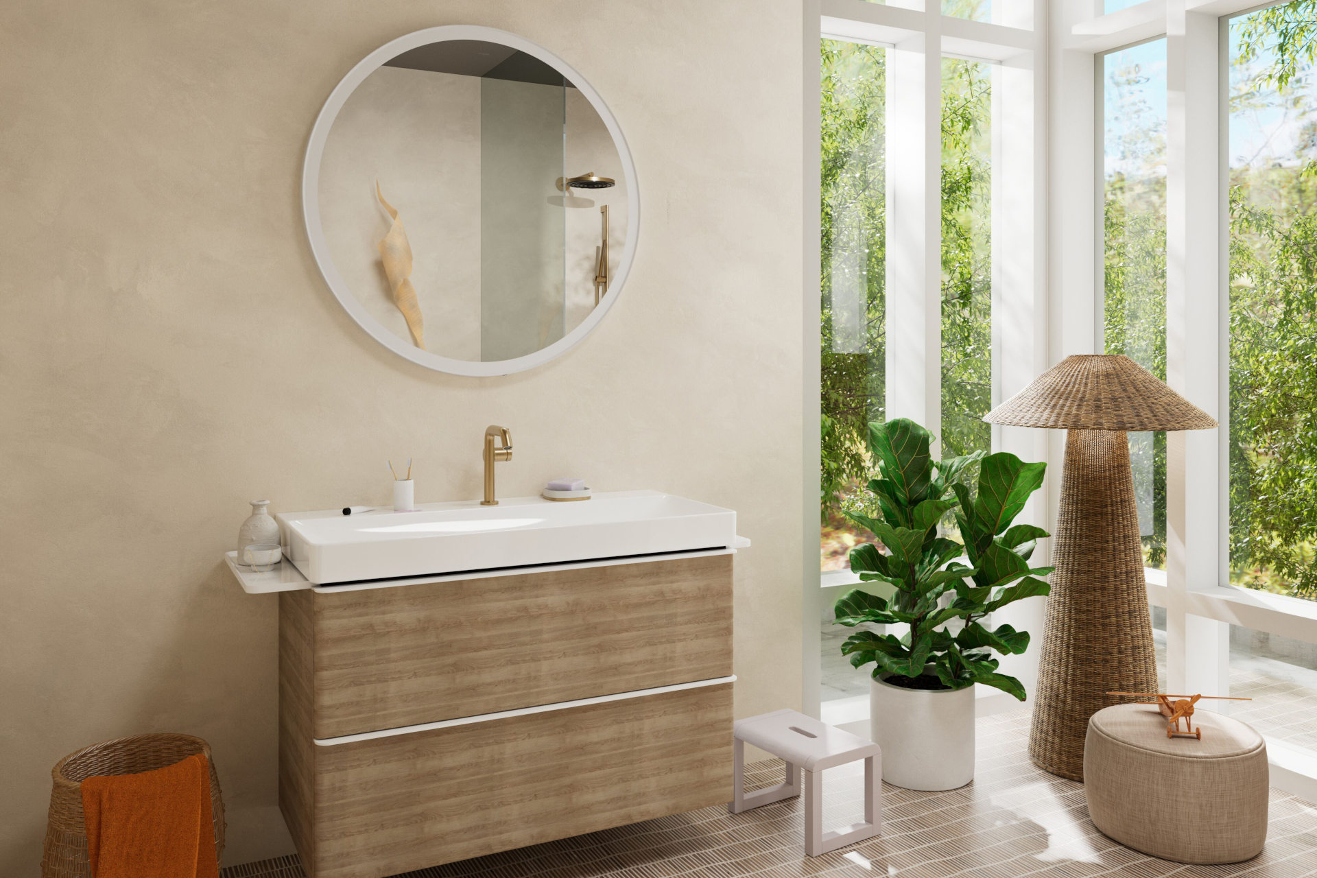 SPLASH Bad Hansgrohe Xarita Lite Spiegel 5
