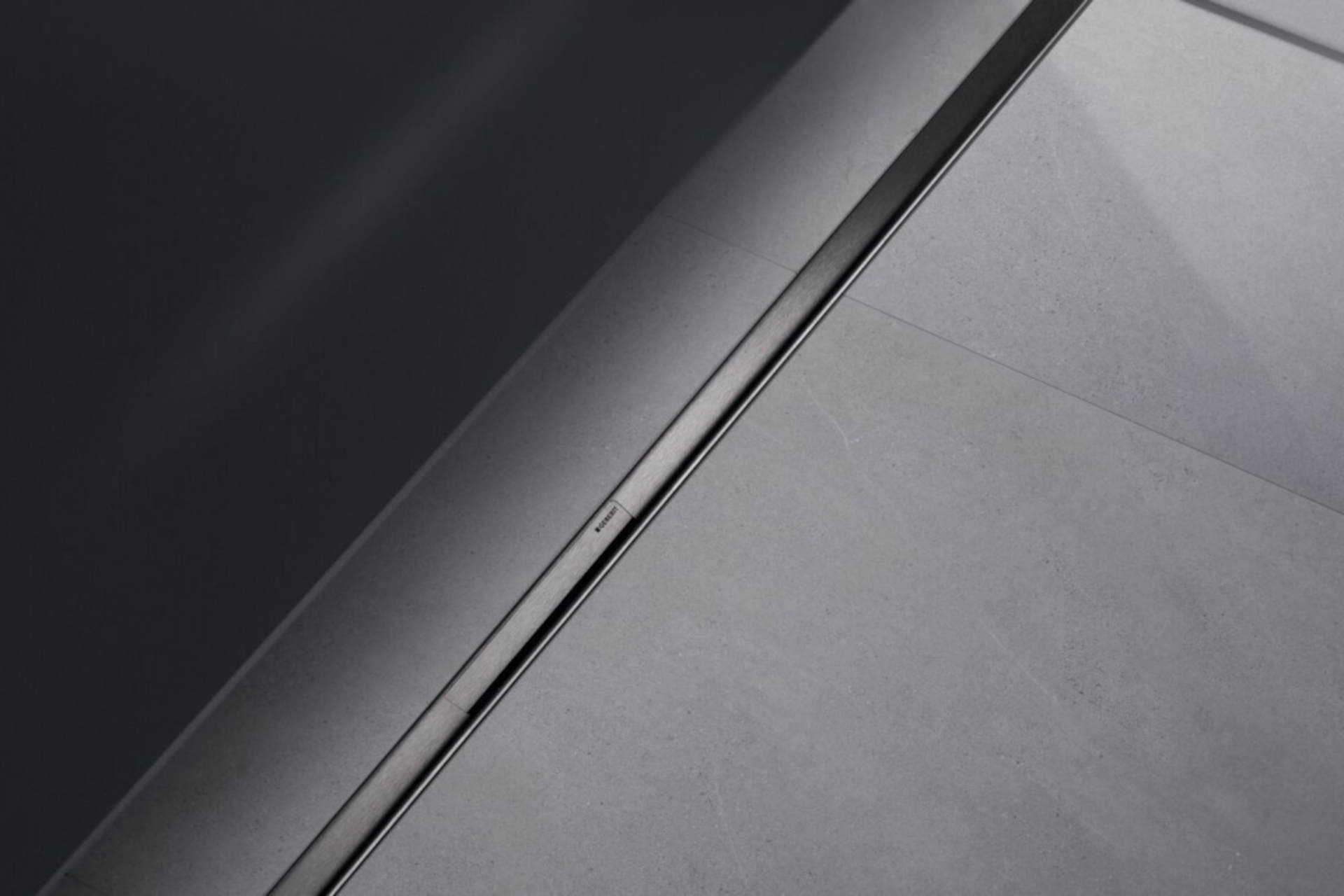 SPLASH Bad Geberit Duschrinne CleanLine50 Black